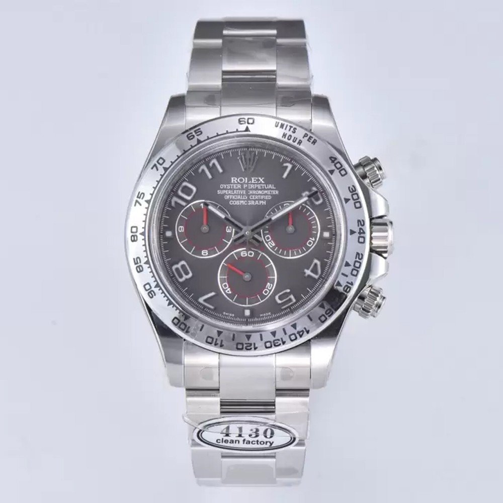 롤렉스 데이토나 크로노그래프 레이싱 그레이 다이얼 SS 브레이슬릿 40mm 116519