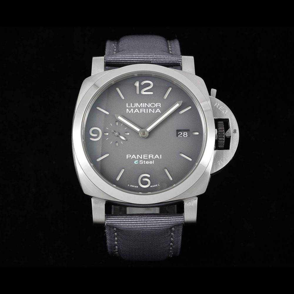 파네라이 루미노르 마린 데이트 그레이 다이얼 44mm PAM01358