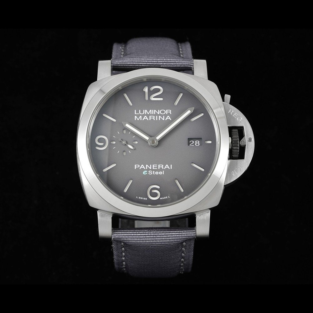 파네라이 루미노르 마린 데이트 그레이 다이얼 44mm PAM01358