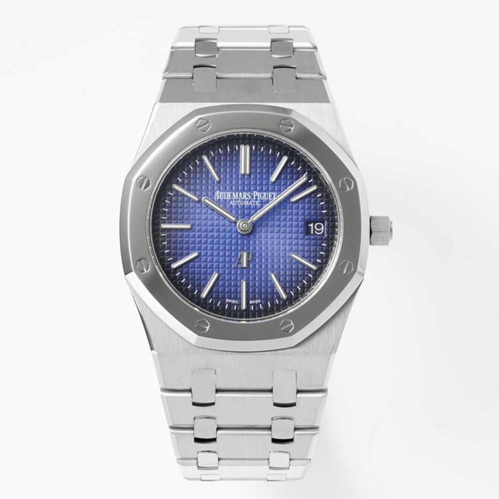 오데마피게 로얄오크 점보 리미티드 에디션 블루 다이얼 SS 브레이슬릿 39mm 15202IP